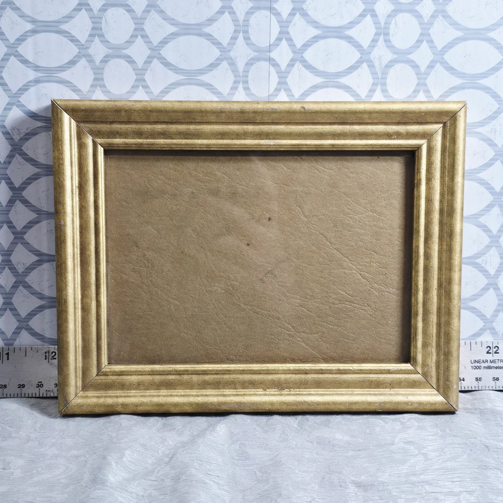 COMING SOON Vintage Gold Gilt Picture Frame 6x9 Distressed Ornate Classic